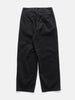 YOKE 1Pleated Wide Tapered Trousers Black, Pants