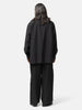 YOKE Garment-dyed Shirt Jacket Carbon Black, Shirts