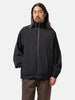 YOKE Silk Nylon 3/4 Zip Pullover Black, Jackets