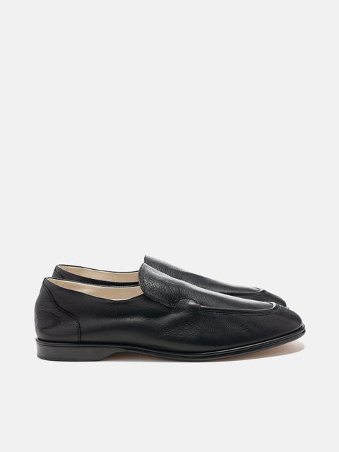 YOKE x Foot The Coacher Leather Loafer Black, Shoes