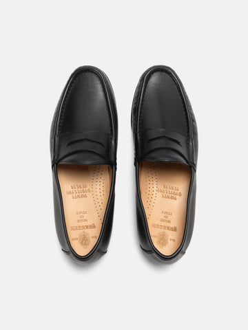 Yuketen 70'S Italian Loafer Iberia Black, Shoes