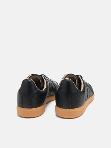 rear view of the ADIDAS BW army lux core black gum