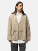 barbell object Belted Jacket Beige, Jackets