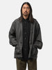 barbell object Hook Jacket Fade Black, Jackets