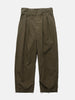 barbell object Zipper Pant Khaki, Pants