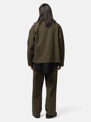 barbell object Zipper Shirt Khaki, Shirts