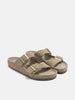 BIRKENSTOCK Arizona Exquisite Suede Taupe, Mules
