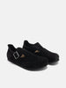 BIRKENSTOCK London Suede Black, Mules