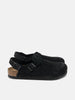 BIRKENSTOCK Tokio II Suede Black, Mules