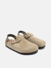 BIRKENSTOCK Tokio II Suede Taupe, Mules