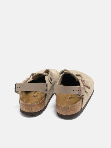 BIRKENSTOCK Tokio II Suede Taupe, Mules