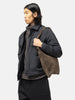 hobo Stroll Tote Bag Pig Suede Dark Brown, Tote Bags