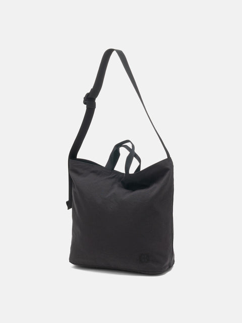 hobo 2Way Tote Bag Nylon Oxford Onibegie Dyed Charcoal, 