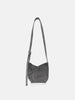 hobo Azuma Shoulder Bag S Pig Suede Charcoal, Shoulder Bags