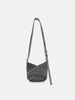 hobo Azuma Shoulder Bag S Pig Suede Charcoal, Shoulder Bags