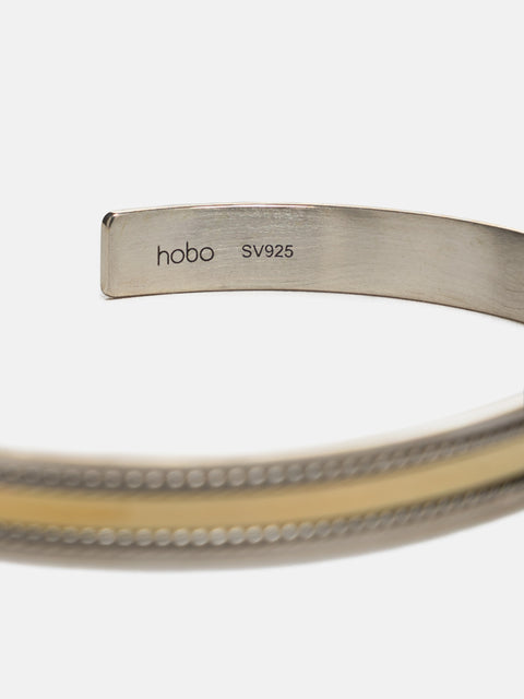 hobo Rope Bracelet 925 Silver with Brass, Bracelets