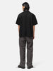 rear view of model wearing the sacai Cotton Jersey T-Shirt Black