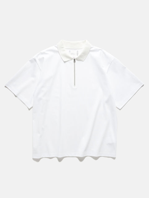 flat shot of the sacai Cotton Jersey T-Shirt White