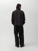 sacai Plaid Flannel Blouson Brown x Navy, Jackets