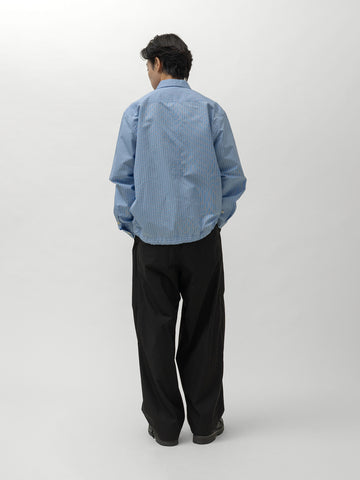 sacai Poplin Shirt Blue Stripe, Shirts