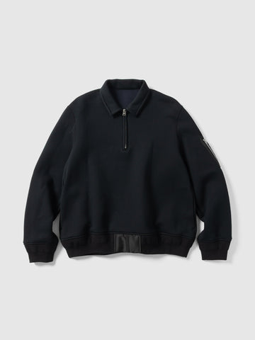 sacai Sponge Sweat Polo Shirt Black, Polos