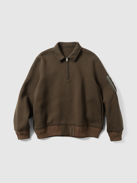 sacai Sponge Sweat Polo Shirt Brown, Polos