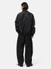 rear view of the model wearing the sacai Sponge Sweat Pullover Black