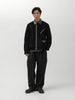sacai Suede Blouson Black, Leather Jackets