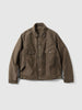 sacai Sueded Cotton Jacket Brown, Jackets