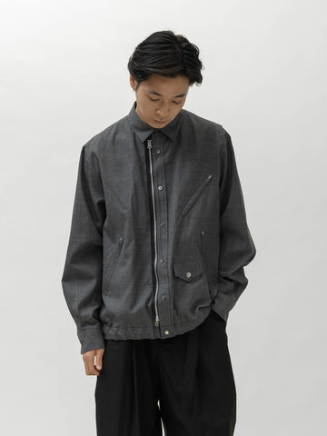 sacai Suiting Blouson Gray, Jackets