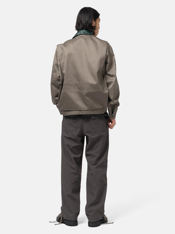 rear view of the model wearing the sacai Weathercloth Pants Khaki