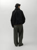 sacai Wool Melton Blouson Black, Jackets