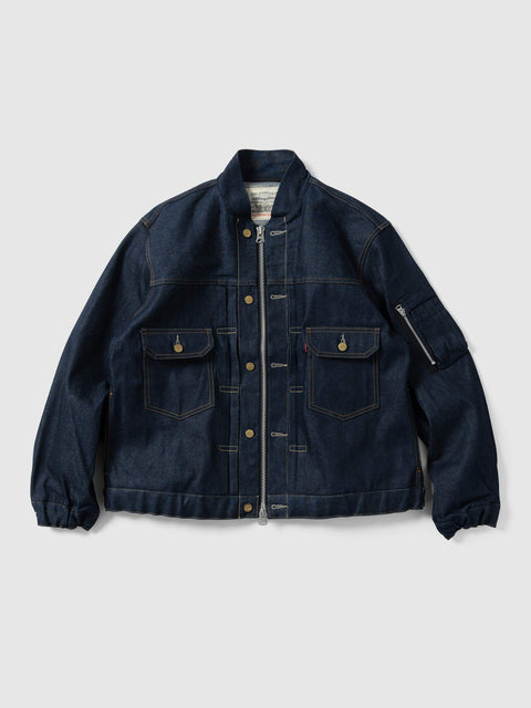 sacai x Levi's Denim Jacket B Indigo, Denim Jackets