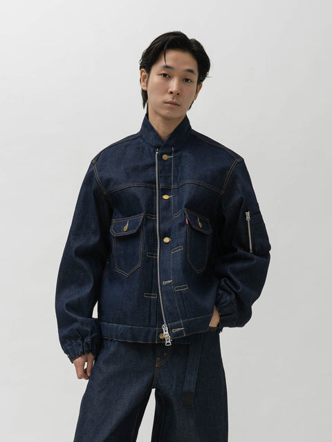sacai x Levi's Denim Jacket B Indigo, Denim Jackets