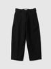 sage NATION Mainichi Trouser Cotton Canvas Black, Pants