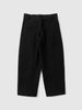 sage NATION Mainichi Trouser Cotton Canvas Black, Pants
