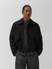 sage NATION Toya Bomber Cotton Broad Cloth Dark Navy, Jackets