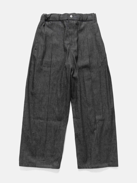 sageNATION Box Pleat Trouser Denim Raw Black, Jeans