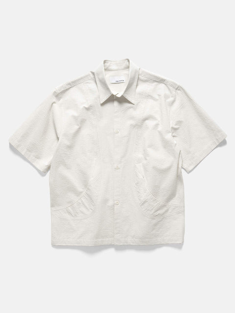 sageNATION Takeshi Shirt Ivory Stripe, Shirts