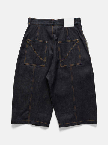 sage NATION Welt Shorts Raw Indigo, Shorts