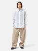 sage NATION Wide Tailored Trouser Cotton Twill Beige, Pants