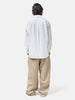 sage NATION Wide Tailored Trouser Cotton Twill Beige, Pants