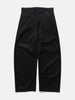 ssstein Cotton Satin Round Pants Black, Pants