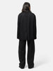 ssstein Cotton Satin Round Pants Black, Pants