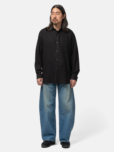 ssstein Deformation Wide Denim Jeans Indigo, Jeans