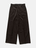 ssstein Extra Wide Trousers Dark Brown, Pants