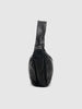 ssstein Goat Leather Shirring Handle Shoulder Bag Black, Shoulder Bags