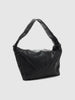 ssstein Goat Leather Shirring Handle Shoulder Bag Black, Shoulder Bags