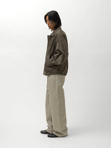 ssstein Loose Color Denim Pants Beige, Jeans