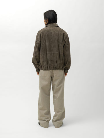 ssstein Loose Color Denim Pants Beige, Jeans